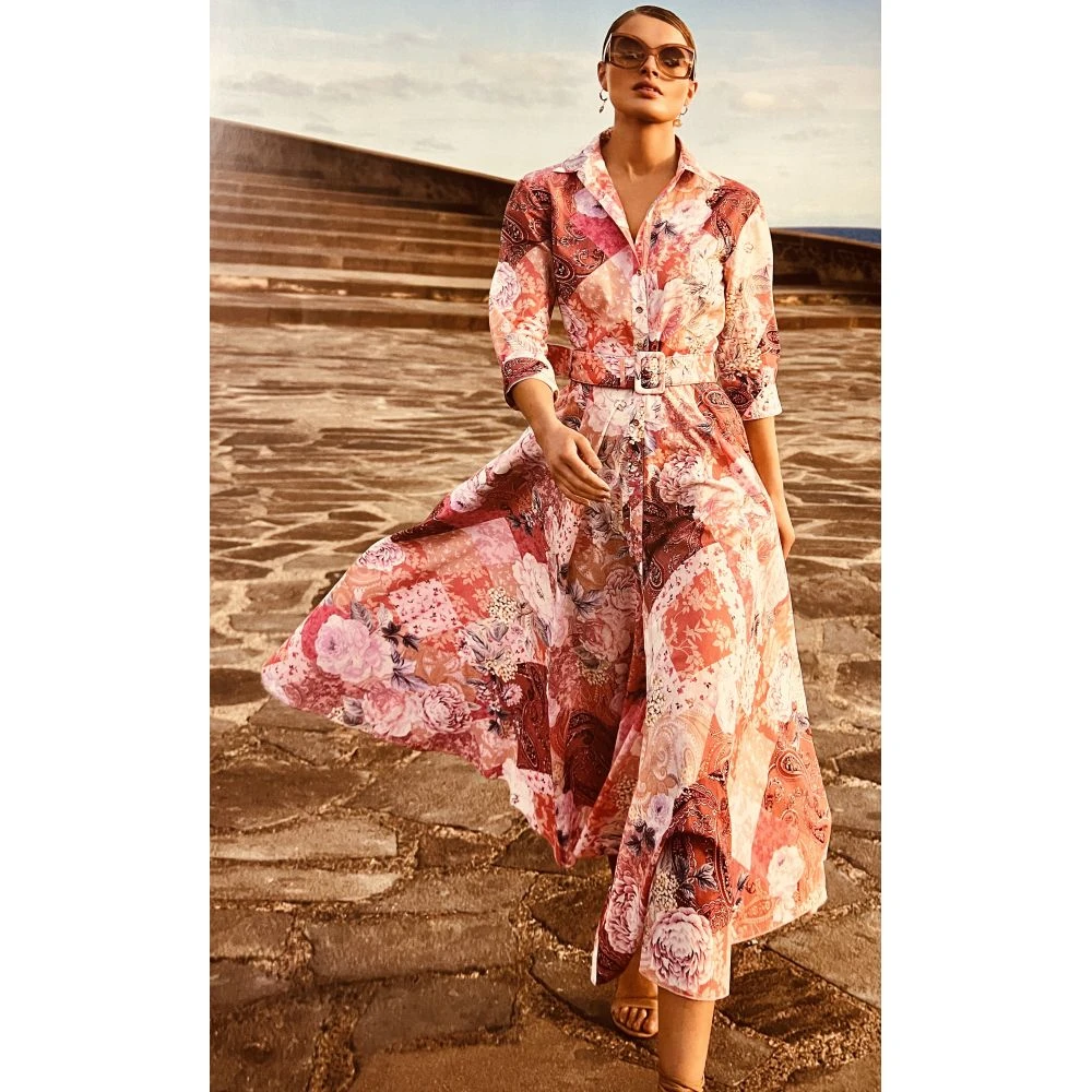 Robe Boutonnée 100% Coton, Euphoria, Maryan Mehlhorn M3029403-361 5 Robe Boutonnée 100% Coton, Euphoria, Maryan Mehlhorn M3029403-361 – Image 5