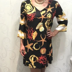 Robe Courte Manches Longues, Chiara Fiorini CF0745-11 7 Robe Courte Manches Longues, Chiara Fiorini CF0745-11 -Le Charme Intime robe courte manches longues chiara fiorini cf0745 11 2