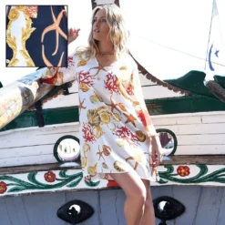 Robe Courte Manches Longues, Chiara Fiorini CF0745-11