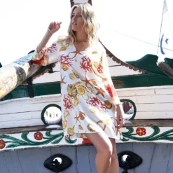 Robe Courte Manches Longues, Chiara Fiorini CF0745-BL