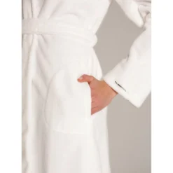 Robe De Chambre Croisée à Capuche 100cm, Bamboo, Taubert 000619-112-1020 -Le Charme Intime robe de chambre croisee a capuche 100cm bamboo taubert 000619 112 1020 2