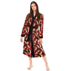 Robe De Chambre Croisée Longueur 120 Cm, Geisha, Taubert 212397-112