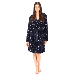 Robe De Chambre Longueur 100 Cm, Night Sky, Taubert 212390-110