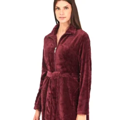 Robe De Chambre Zippée Longueur 120 Cm, Style, Taubert 212801-112-5920 -Le Charme Intime robe de chambre zippee longueur 120 cm style taubert 212801 112 5920 2