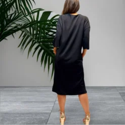 Robe En Jersey Manches 3/4, Flavio, Max Mara FLAVIO-005 5 Robe En Jersey Manches 3/4, Flavio, Max Mara FLAVIO-005 -Le Charme Intime robe en jersey manches 3 4 flavio max mara flavio 005 2