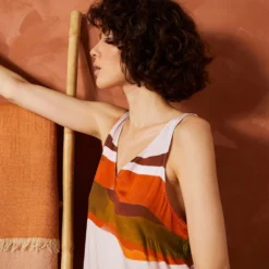 Robe Long, Desert - Terraco, Laurence Tavernier 2311260 8 Robe Long, Desert - Terraco, Laurence Tavernier 2311260 -Le Charme Intime robe long desert terraco laurence tavernier 2311260 3