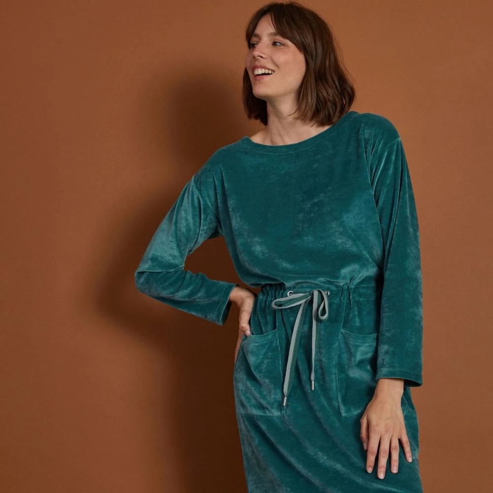 Robe Longue, Astral - Aventurine, Laurence Tavernier 2221263-AVENTUR 3 Robe Longue, Astral - Aventurine, Laurence Tavernier 2221263-AVENTUR – Image 3