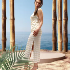 Robe Longue Bretelles, Marina MC23E6330500 -Le Charme Intime robe longue bretelles marina mc23e6330500 2