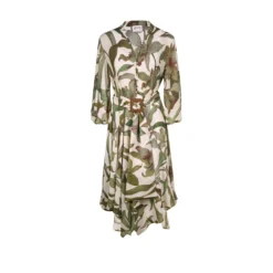 Robe Longue Ceinturée, Cream Reed, Maryan Mehlhorn M3025306-102