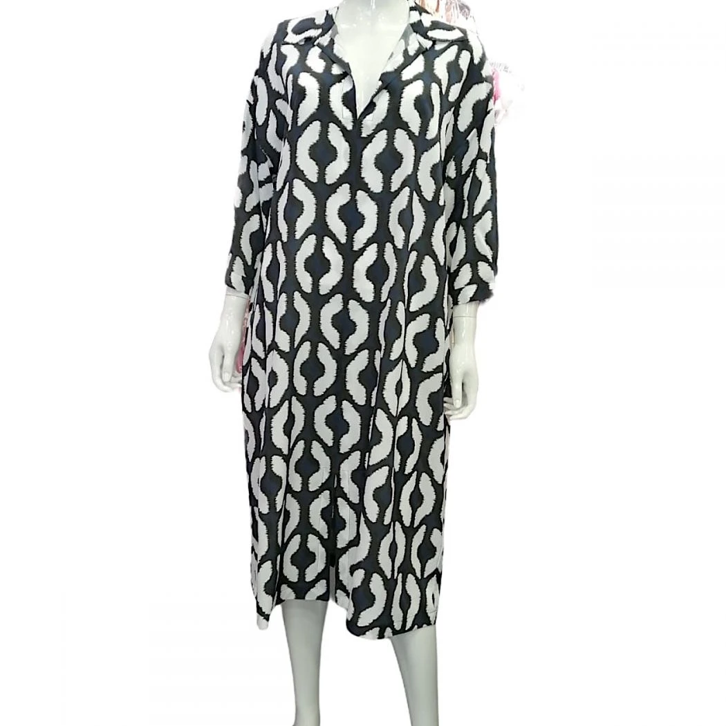 Robe Longue Légère Manches Longues 100% Soie, Malesia, Max Mara MALESIA-001 1 Robe Longue Légère Manches Longues 100% Soie, Malesia, Max Mara MALESIA-001