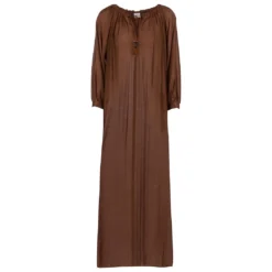 Robe Longue Légère Manches Longues, Armenia, Max Mara ARMENIA-007 7 Robe Longue Légère Manches Longues, Armenia, Max Mara ARMENIA-007 -Le Charme Intime robe longue legere manches longues armenia max mara armenia 007 3