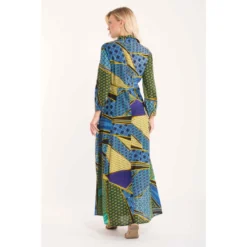 Robe Longue Manches 3/4, Romina, Iconique IC21-121 -Le Charme Intime robe longue manches 3 4 romina iconique ic21 121 2