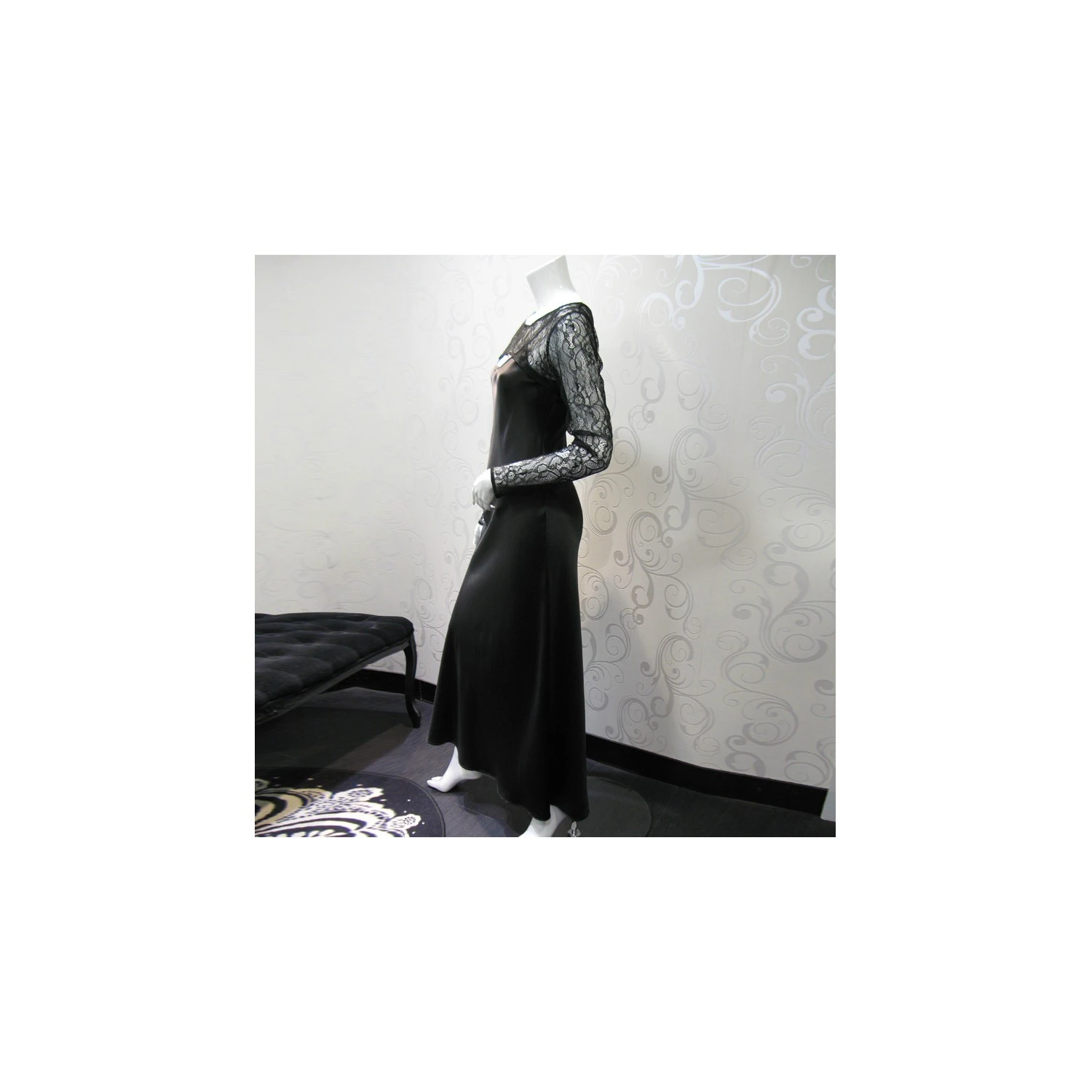 Robe Longue Manches Longues, Anita, Marianna Marchesini ANITA LUNGA 2 Robe Longue Manches Longues, Anita, Marianna Marchesini ANITA LUNGA – Image 2