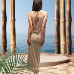 Robe Longue, Marina MC23E6370500-01 7 Robe Longue, Marina MC23E6370500-01 -Le Charme Intime robe longue marina mc23e6370500 01 2