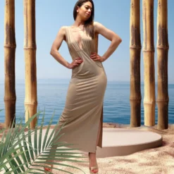 Robe Longue, Marina MC23E6370500-01 9 Robe Longue, Marina MC23E6370500-01 -Le Charme Intime robe longue marina mc23e6370500 01 4