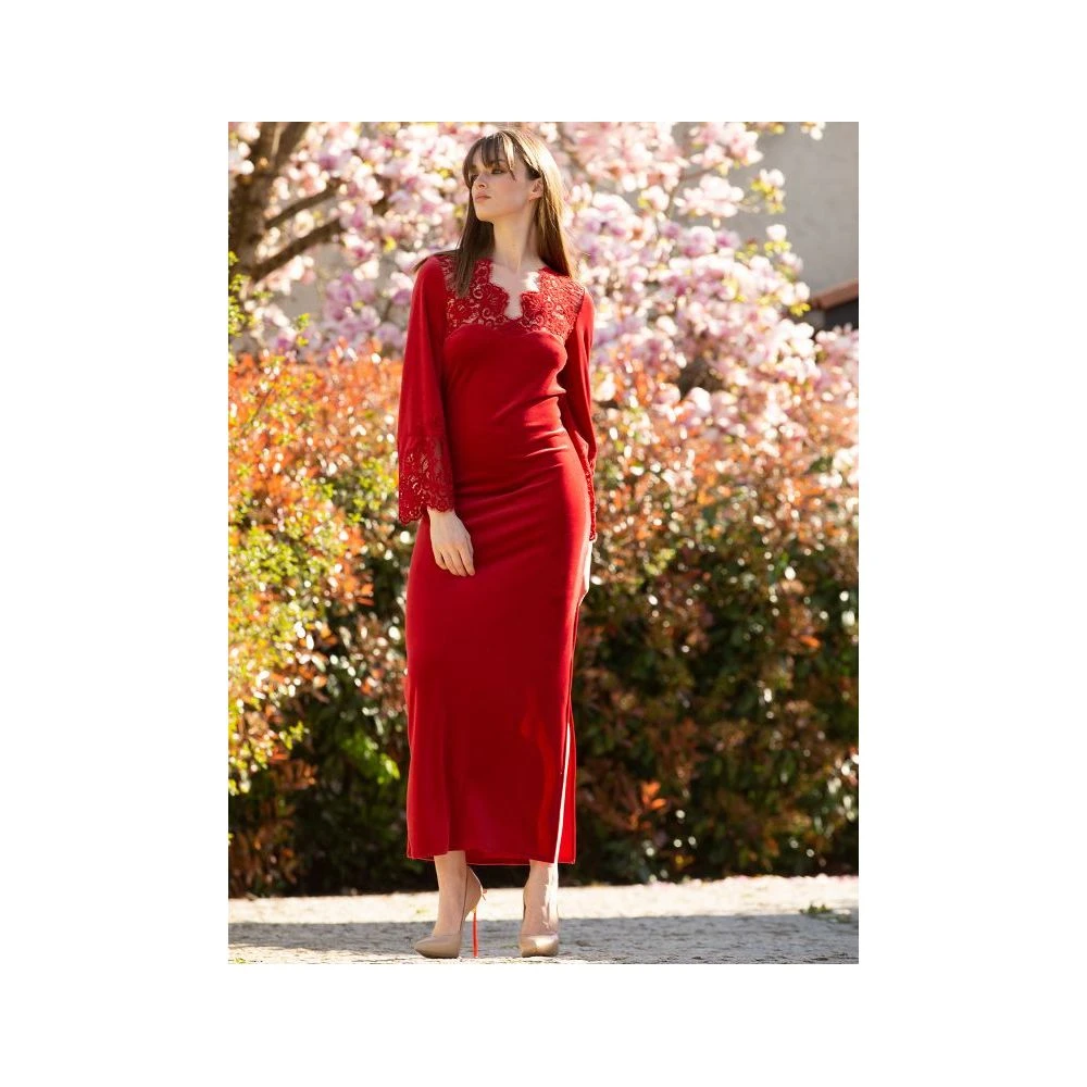 Robe Longue, Nadja, Marjolaine 5NAD3002-0088 2 Robe Longue, Nadja, Marjolaine 5NAD3002-0088 – Image 2