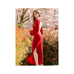 Robe Longue, Nadja, Marjolaine 5NAD3002-0088 5 Robe Longue, Nadja, Marjolaine 5NAD3002-0088 -Le Charme Intime robe longue nadja marjolaine 5nad3002 0088 2