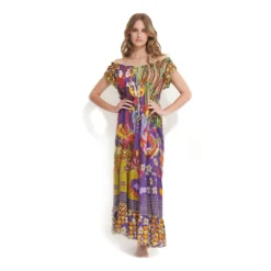 Robe Longue, Patchy, Panaji PJ23E4060500 -Le Charme Intime robe longue patchy panaji pj23e4060500 2