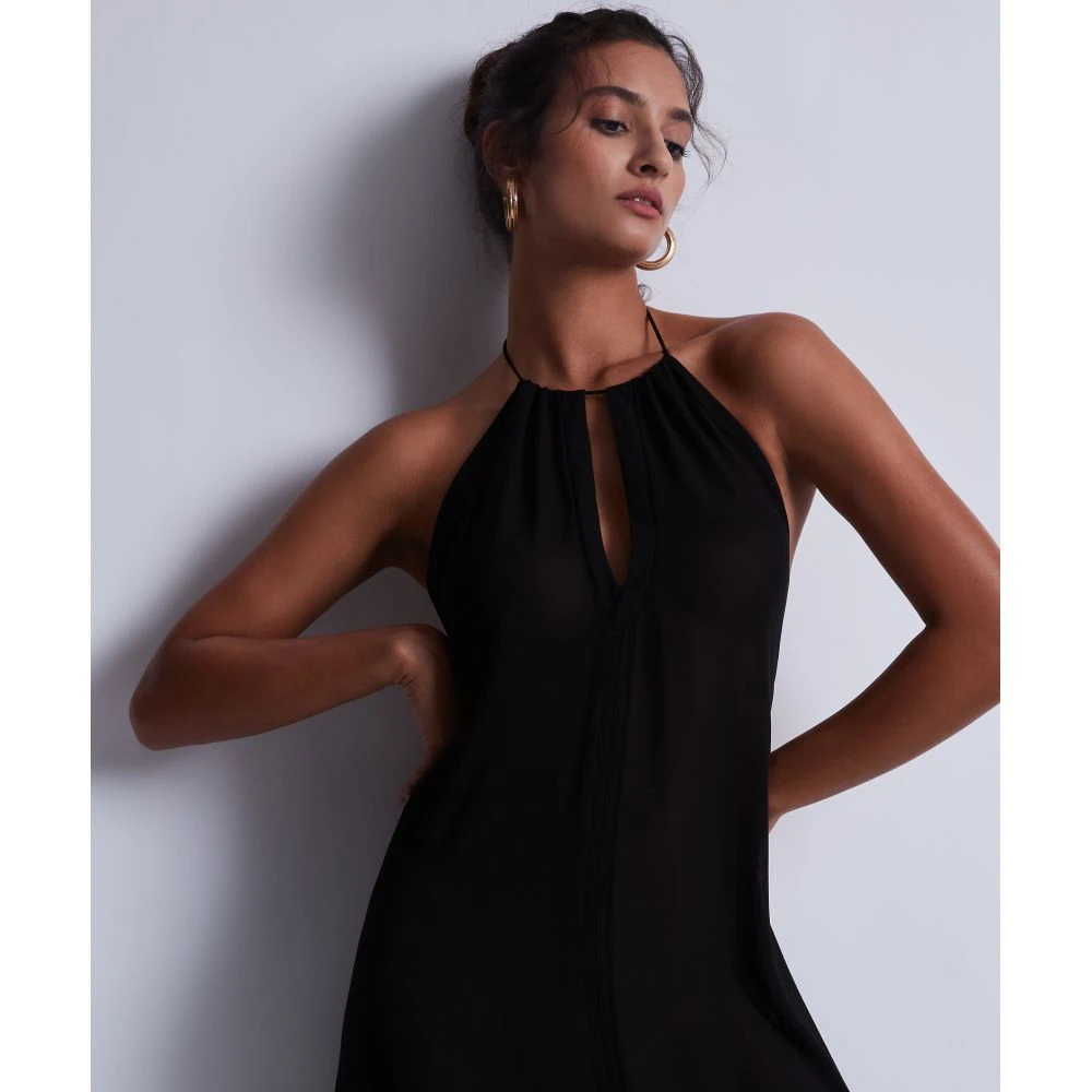 Robe Longue, Sunset Cocktail , Aubade LZ63-NOIR 3 Robe Longue, Sunset Cocktail , Aubade LZ63-NOIR – Image 3