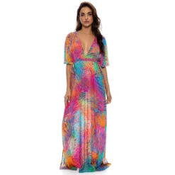 Robe Longue, Wild Waters, Luli Fama L687K68-111 -Le Charme Intime robe longue wild waters luli fama l687k68 111 3