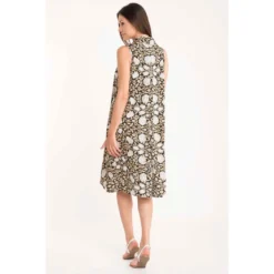 Robe Manches Courtes , Nevis, David DB21-096 5 Robe Manches Courtes , Nevis, David DB21-096 -Le Charme Intime robe manches courtes nevis david db21 096 2