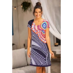 Robe Manches Courtes, Trento, Barandi TRENTO2 -Le Charme Intime robe manches courtes trento barandi trento2 1