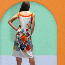 Robe Sans Manches, Astrid, Barandi ASTRID1 -Le Charme Intime robe sans manches astrid barandi astrid1 1