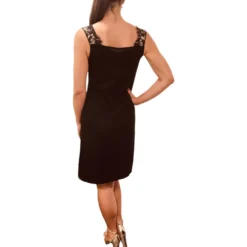 Robe Sans Manches Laine & Soie Plat Chantilly, Oscalito 4734 -Le Charme Intime robe sans manches laine soie plat chantilly oscalito 4734 2